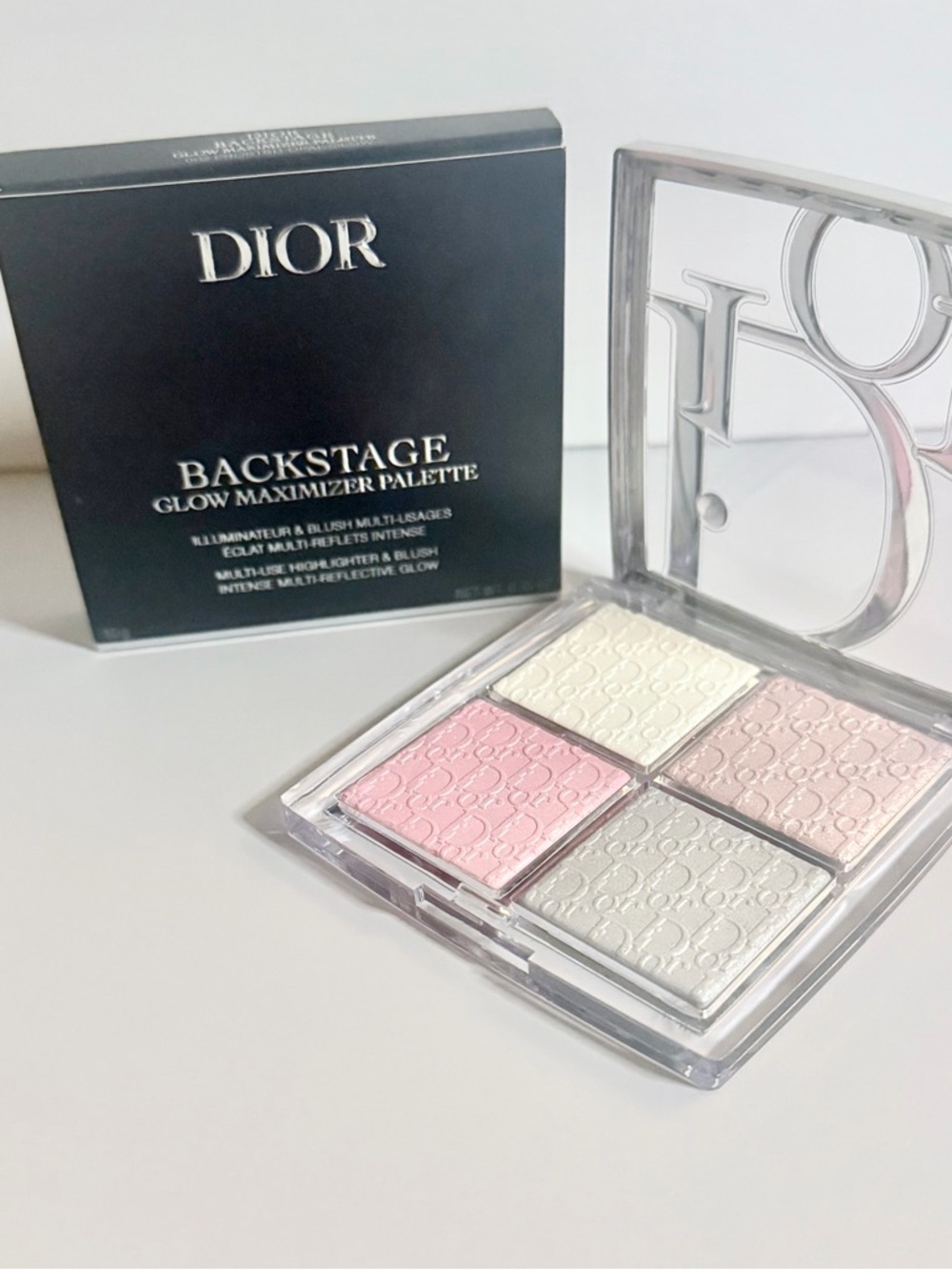 DIOR Backstage Glow Maximizer Face Palette – 002 Frosted Opal Glow - Picture 4 of 6